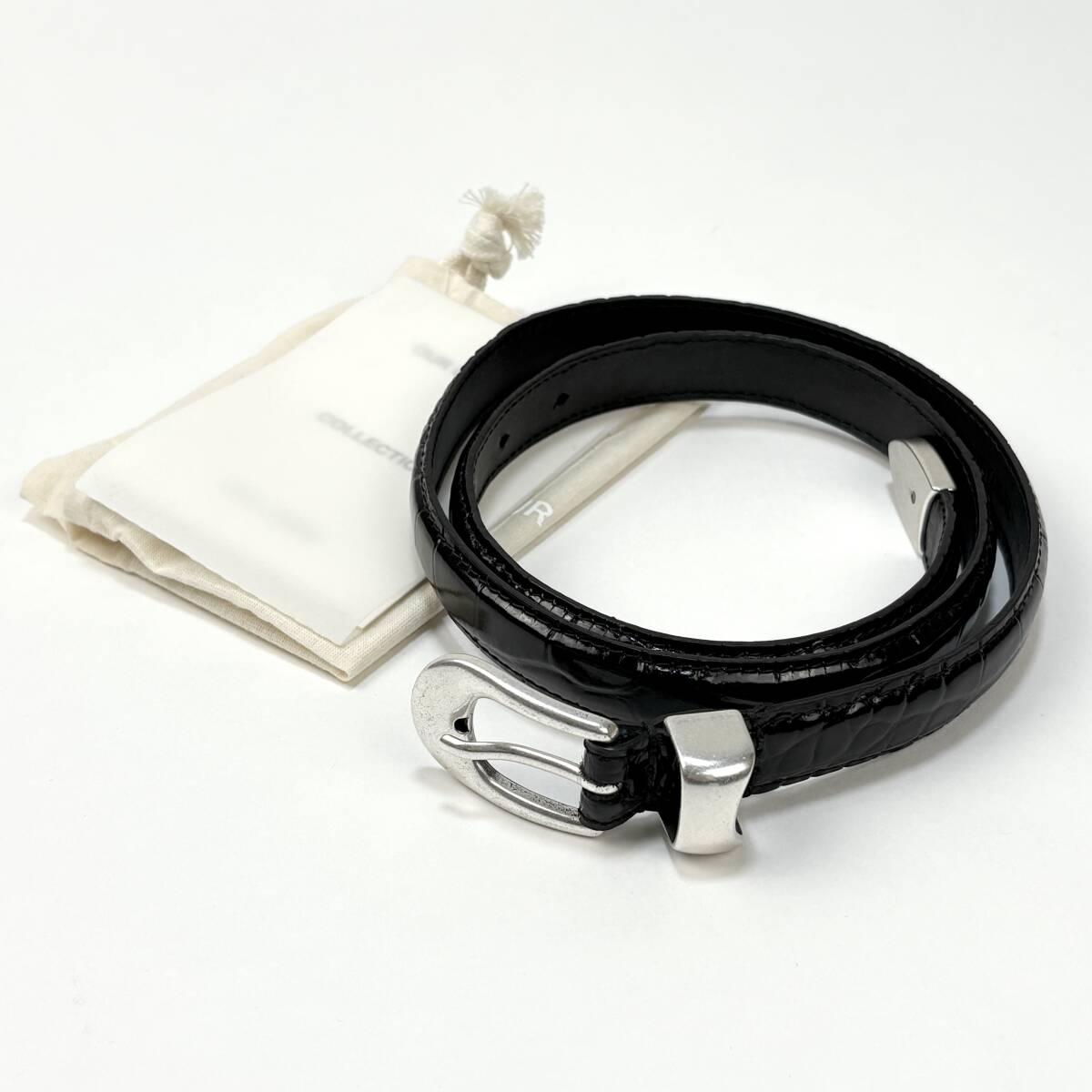 新品 OUR LEGACY / アワーレガシー 24AW 2 CM BELT - LICORICE 新品 OUR LEGACY / アワーレガシー 24AW 2 CM BELT - LICORICE