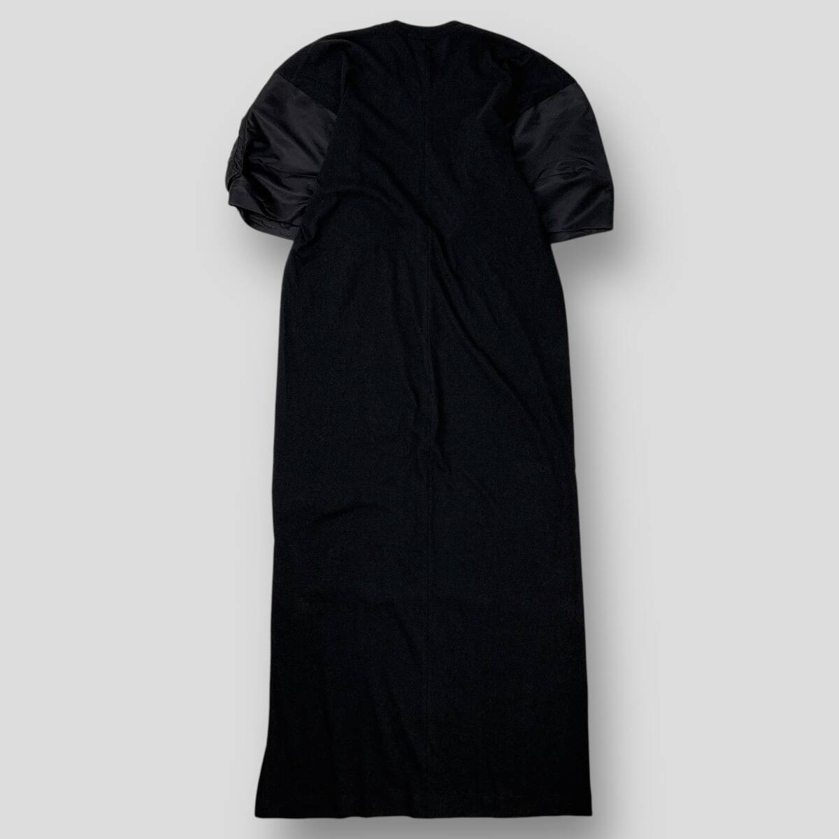 極美品 sacai サカイ 24AW Nylon Twill x Cotton Jersey Dress 極美品 sacai サカイ 24AW Nylon Twill x Cotton Jersey Dress