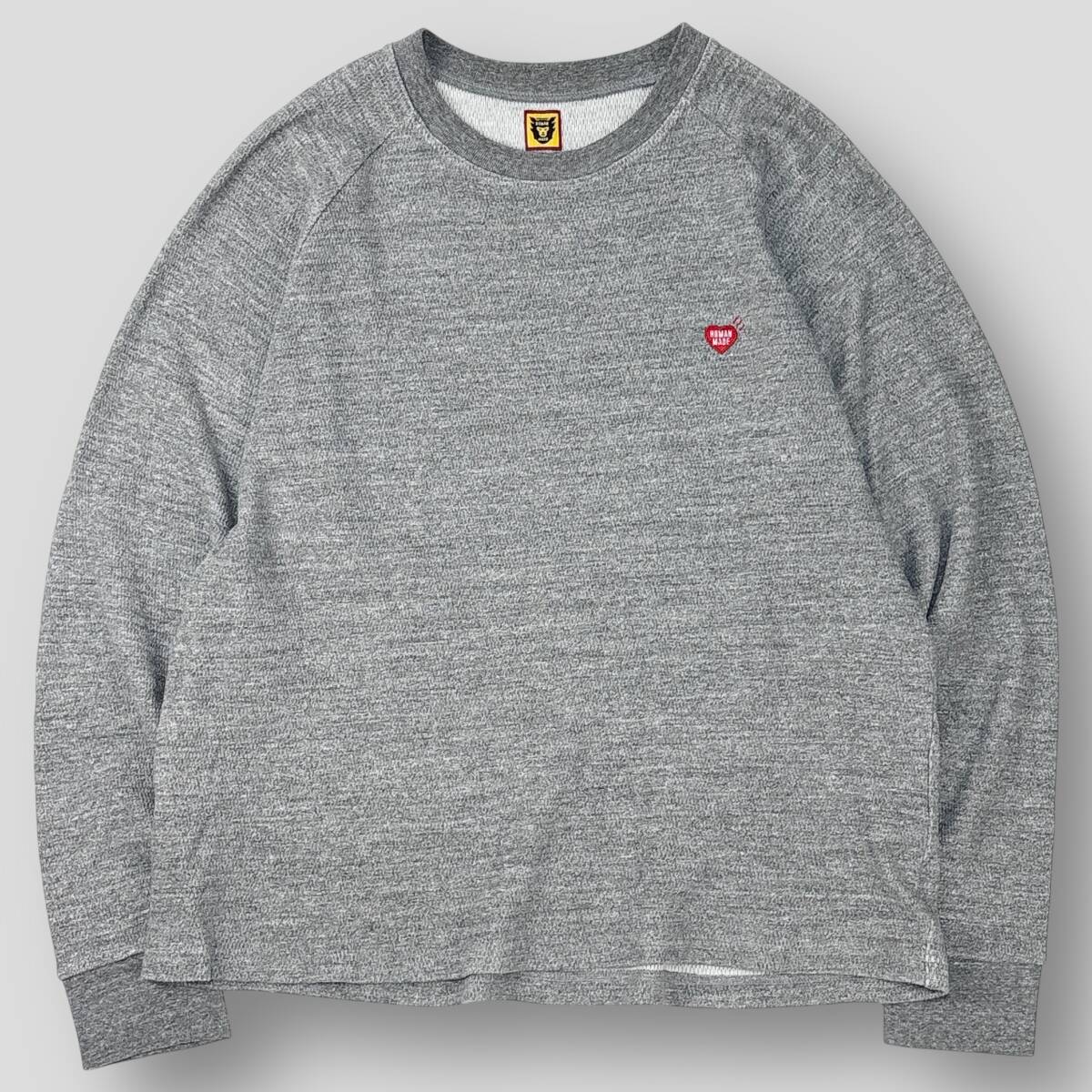 美品 HUMAN MADE ヒューマンメイド 24AW RAGLAN SLEEVE L/S T 美品 HUMAN MADE ヒューマンメイド 24AW RAGLAN SLEEVE L/S T