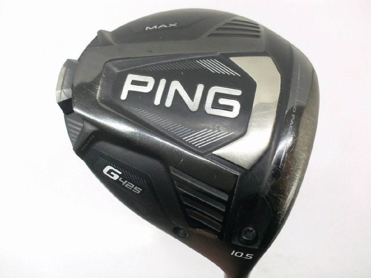 ピン G425 MAX ドライバー 10.5° ALTA J CB SLATE SR レンチなし ピン G425 MAX ドライバー 10.5° ALTA J CB SLATE SR レンチなし