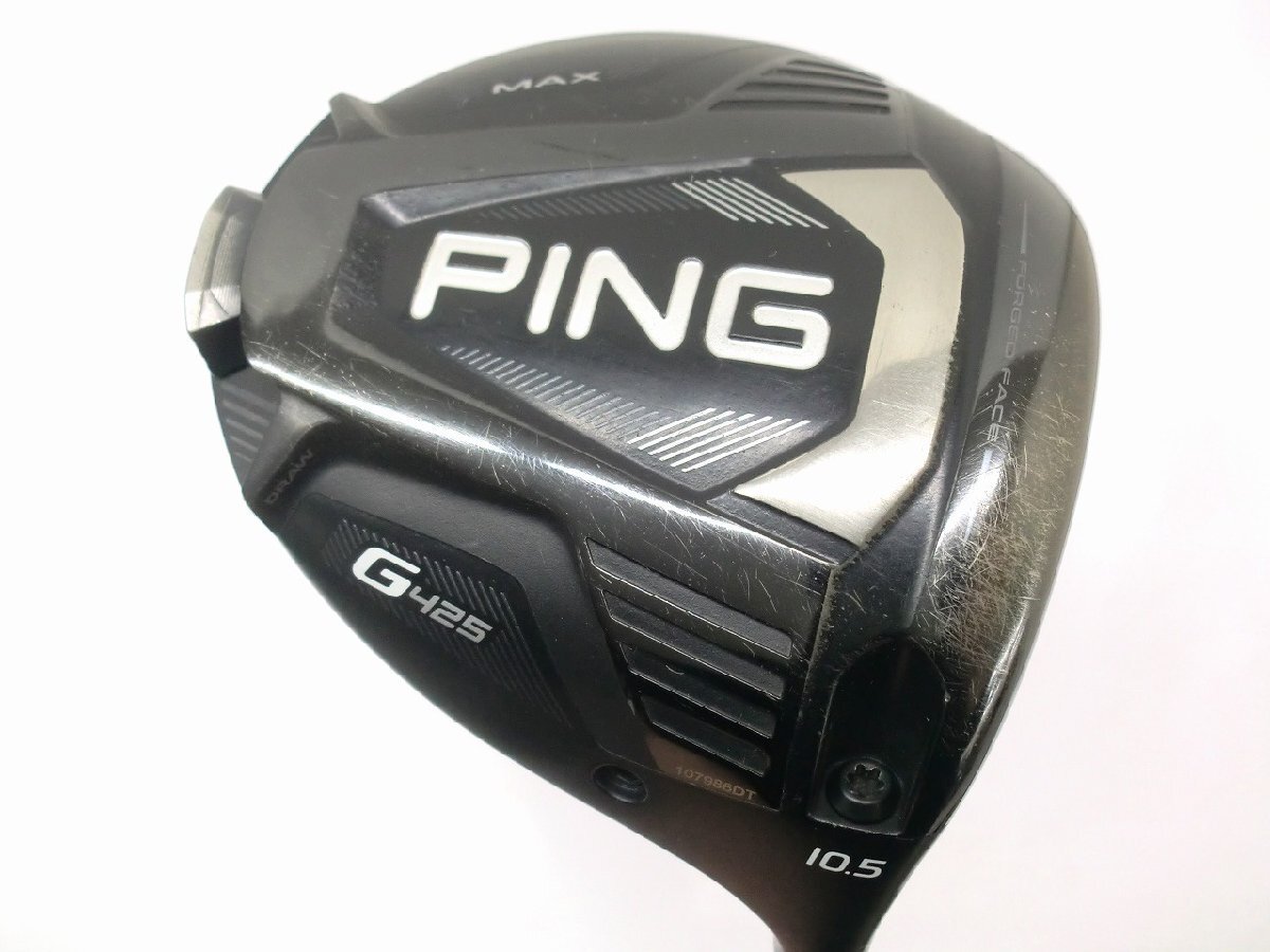 ピン G425 MAX ドライバー 10.5° ALTA J CB SLATE R レンチなし ピン G425 MAX ドライバー 10.5° ALTA J CB SLATE R レンチなし