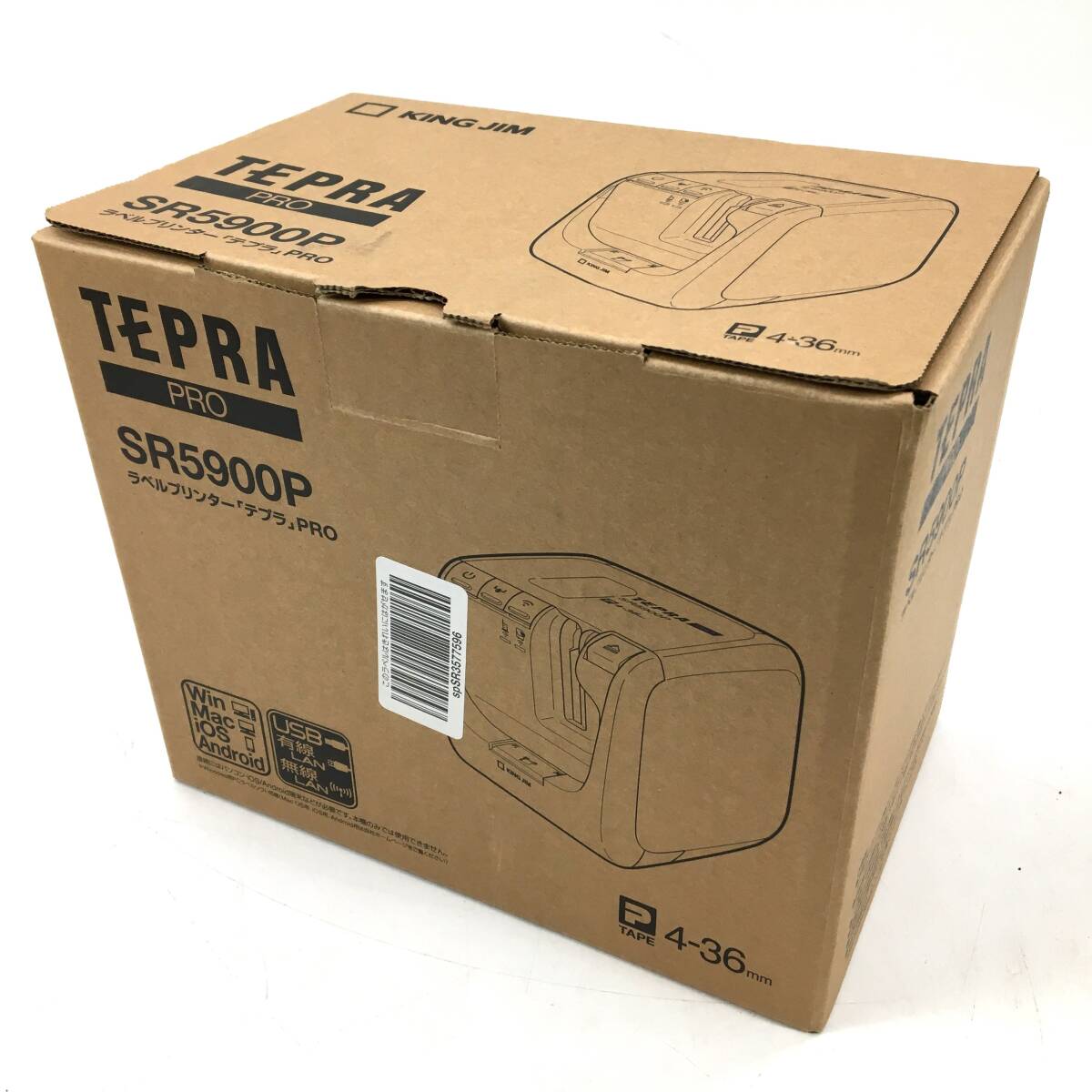 KING JIM/キングジムTEPRA PRO SR5900P ラベルプリンター 未使用 KING JIM/キングジムTEPRA PRO SR5900P ラベルプリンター 未使用