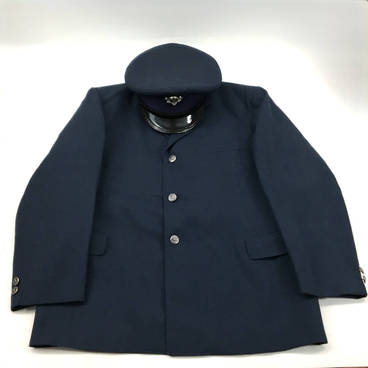 国鉄 制服 上着 帽子 2点セット まとめ JNR 1-0002-05 並2号型 国鉄 制服 上着 帽子 2点セット まとめ JNR 1-0002-05 並2号型