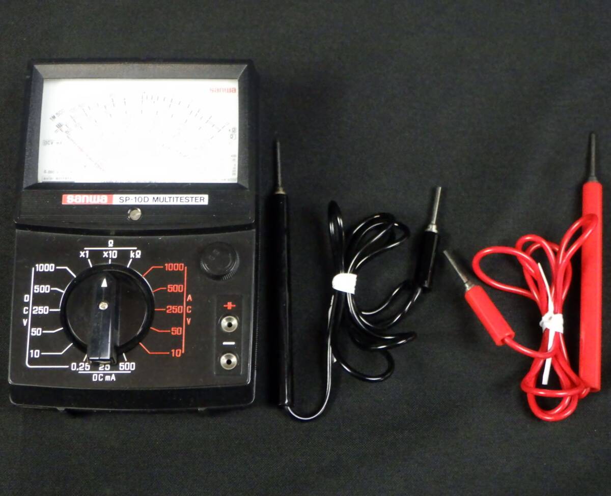 .1995 б/у рабочее состояние подтверждено SANWA Sanwa SP-10D мульти- тестер измерительный прибор 