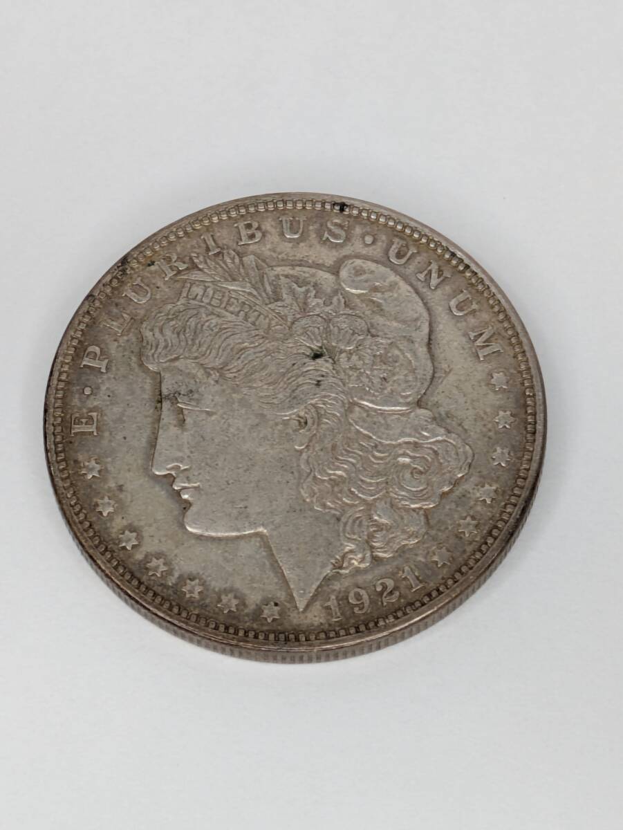 24350A ☆アメリカ 1921年 1ドル銀貨 モルガンダラー 約26.7g 24350A ☆アメリカ 1921年 1ドル銀貨 モルガンダラー 約26.7g