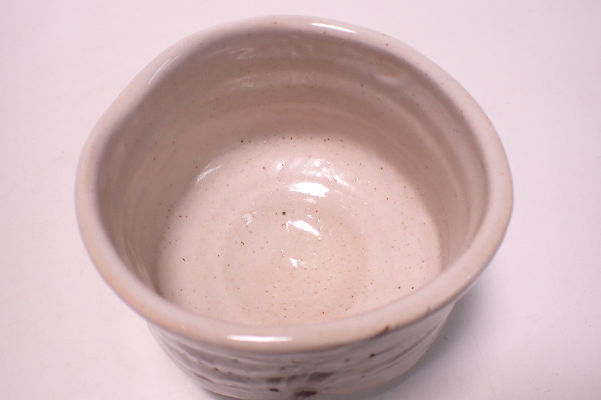 041004 北大路魯山人? 志野 茶碗 茶道具 木箱付(志野)|売買 041004 北大路魯山人? 志野 茶碗 茶道具 木箱付(志野)|売買