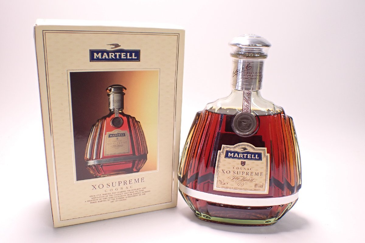 042106 MARTELL マーテル XO SUPREME スプリーム グリーンボトル 042106 MARTELL マーテル XO SUPREME スプリーム グリーンボトル
