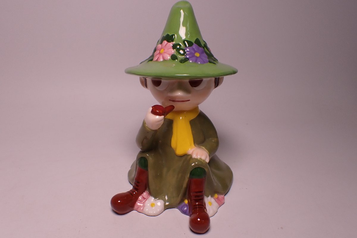 042153 加藤工芸 陶器 KATO KOGEI ムーミン スナフキン 042153 加藤工芸 陶器 KATO KOGEI ムーミン スナフキン
