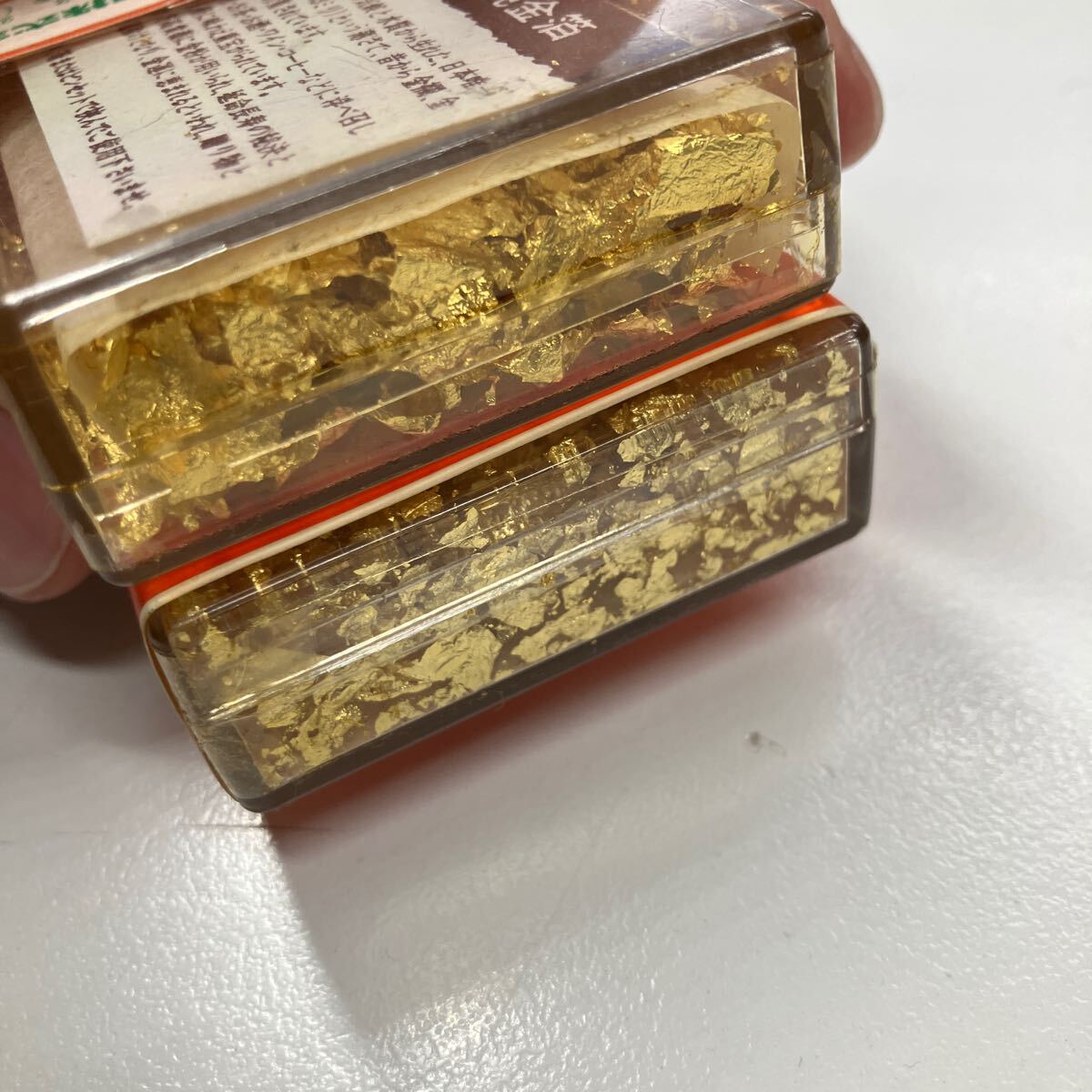 好きに 純金箔 24K かなざわ純金箔(金 長期保管品 2点セット 伝統工芸品 置物
