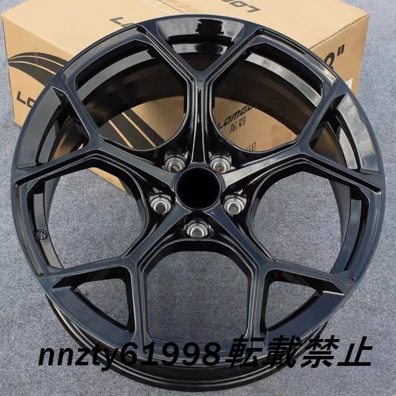 AUDI アウディQ7Q8等用 TYPE 6132B ブラック 22インチホイールSET(4本) 新品 S-LINE Q8 Q7A7A8等 純正からのカスタム/交換用に!
