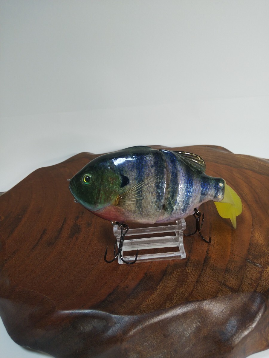 剥製魚皮ルアーカスタム 477 ギルロイドJr. ブルーギル雄(ビッグ 剥製魚皮ルアーカスタム 477 ギルロイドJr. ブルーギル雄(ビッグ