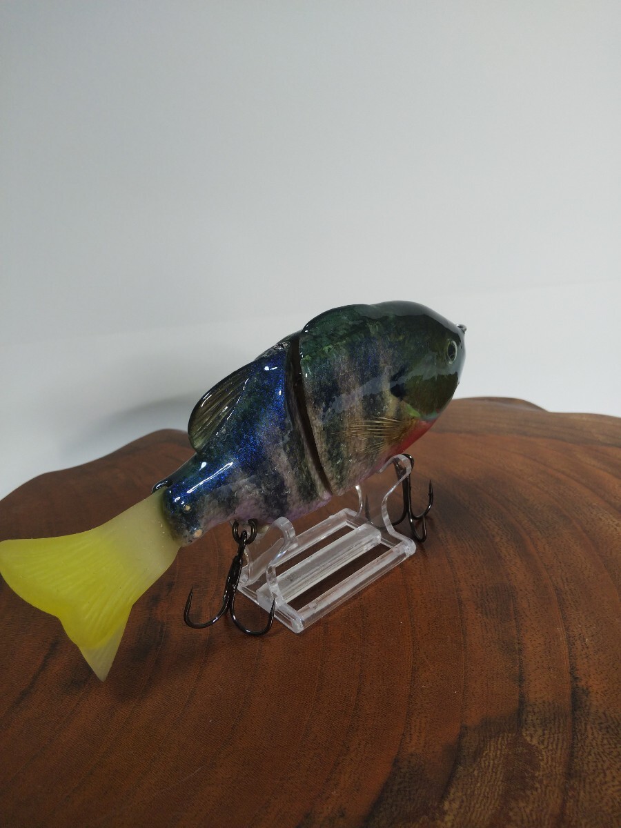 剥製魚皮ルアーカスタム 477 ギルロイドJr. ブルーギル雄(ビッグ 剥製魚皮ルアーカスタム 477 ギルロイドJr. ブルーギル雄(ビッグ