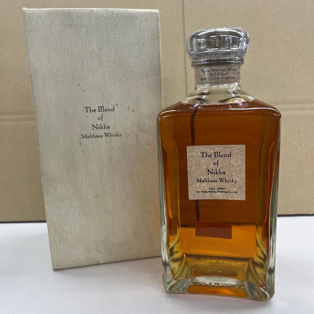 930. ☆未開栓☆ The Blend of Nikka Maltbase Whisky ブレンド 930. ☆未開栓☆ The Blend of Nikka Maltbase Whisky ブレンド
