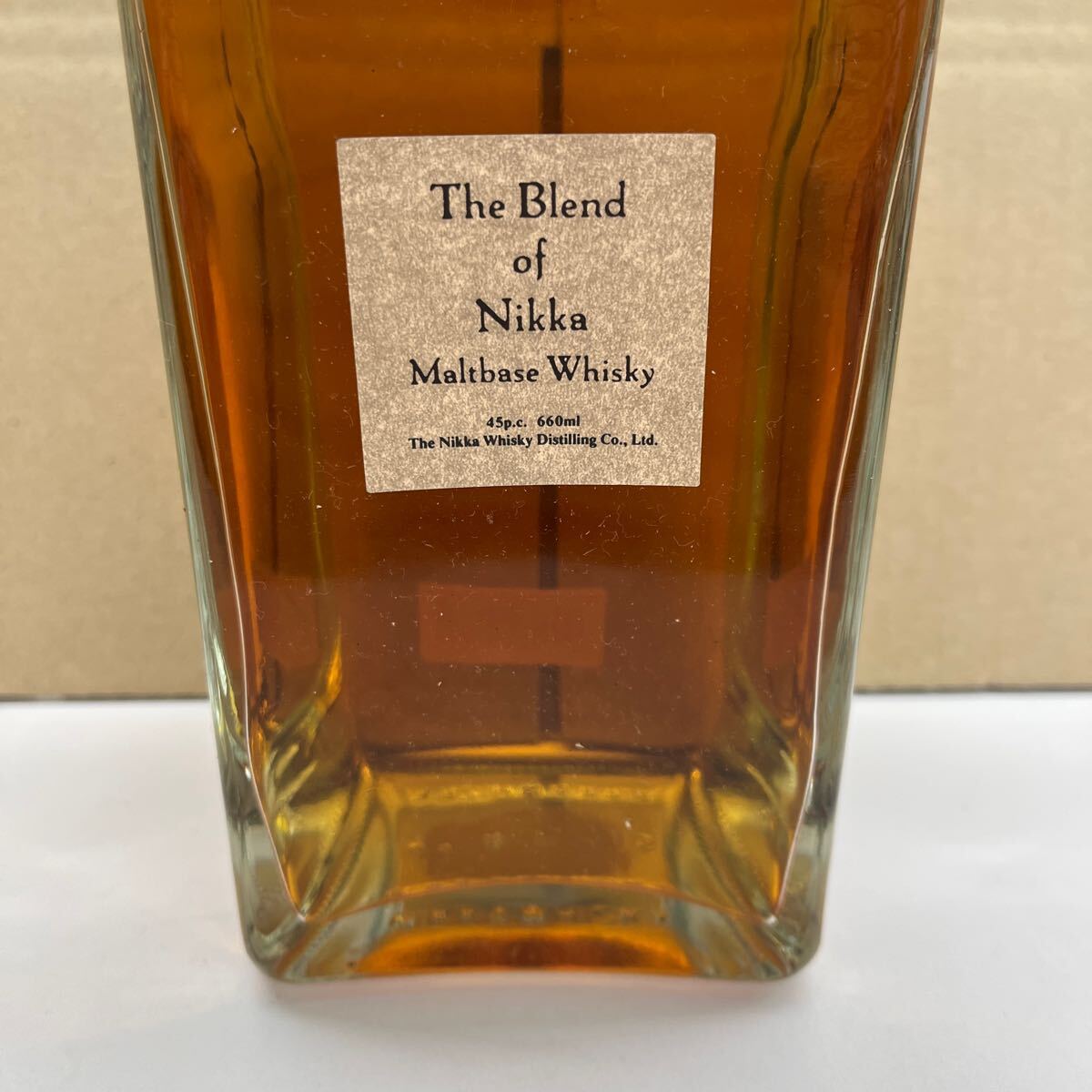 930. ☆未開栓☆ The Blend of Nikka Maltbase Whisky ブレンド 930. ☆未開栓☆ The Blend of Nikka Maltbase Whisky ブレンド