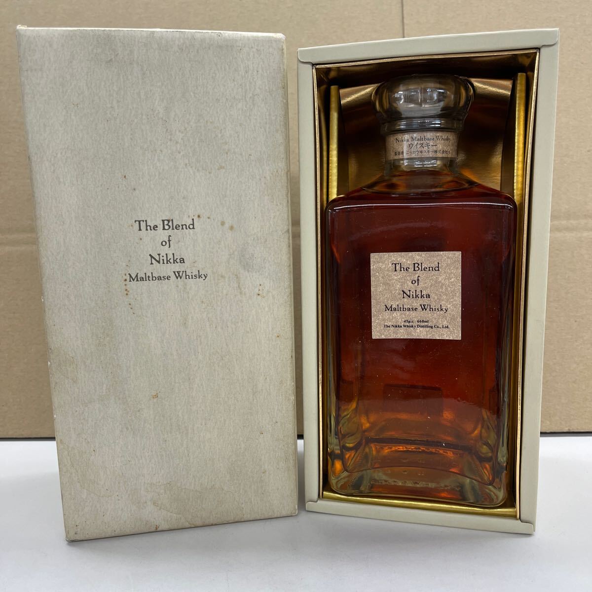 930. ☆未開栓☆ The Blend of Nikka Maltbase Whisky ブレンド 930. ☆未開栓☆ The Blend of Nikka Maltbase Whisky ブレンド