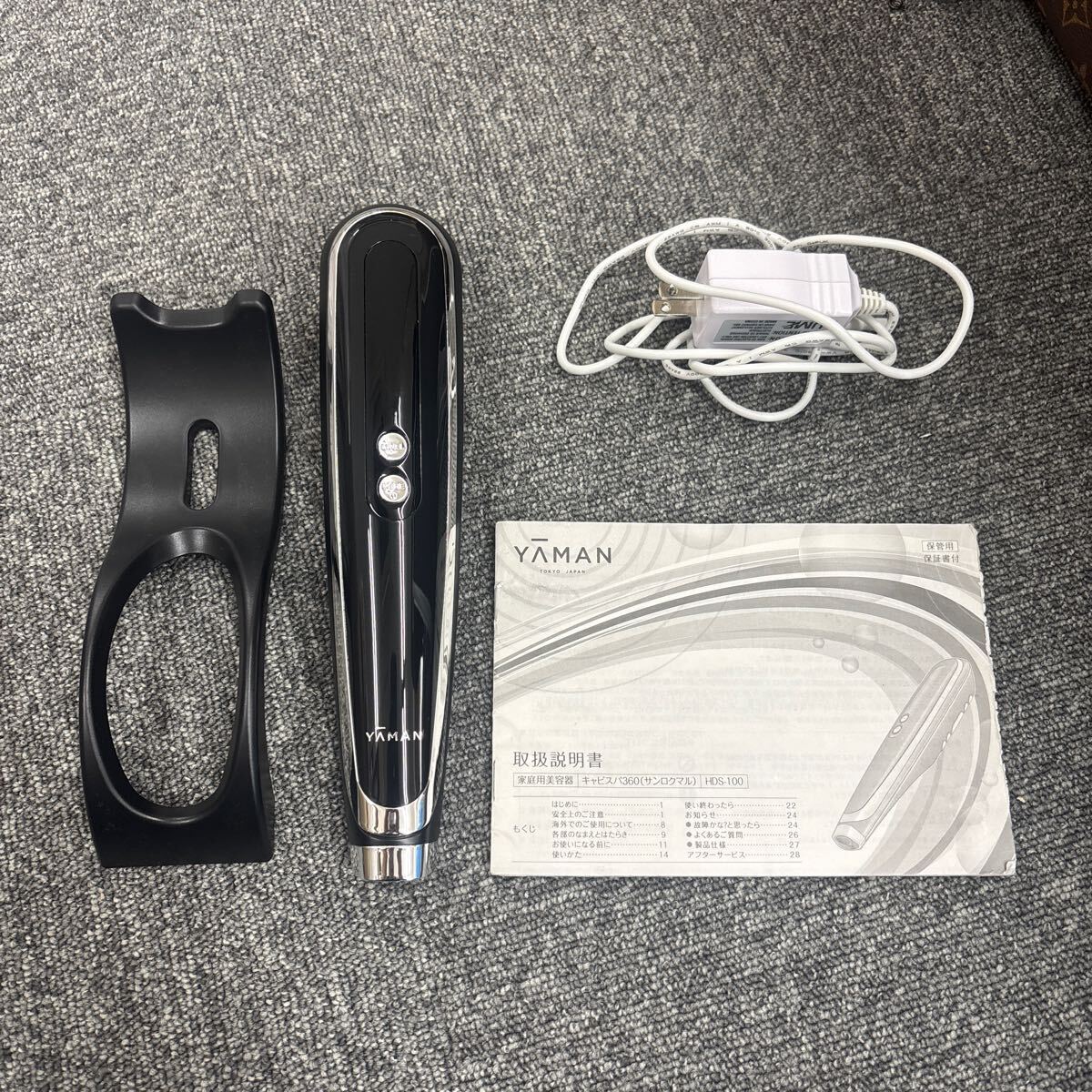 474◎YA-MAN ヤーマン HDS-100B キャビスパ360 家庭用 美顔器 474◎YA-MAN ヤーマン HDS-100B キャビスパ360 家庭用 美顔器
