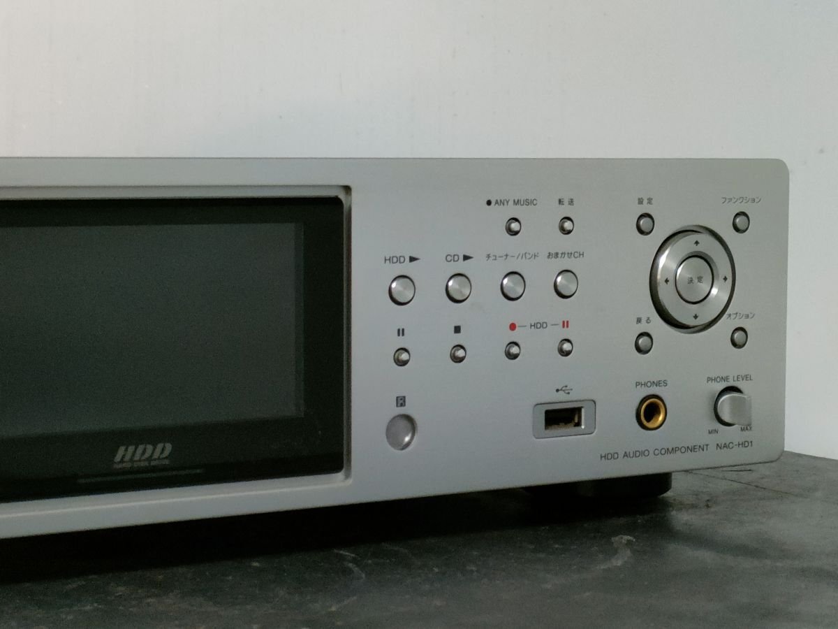 SONY NAC HD1 ソニー HDDオーディオレコーダー コンポ システム SONY NAC HD1 ソニー HDDオーディオレコーダー コンポ システム
