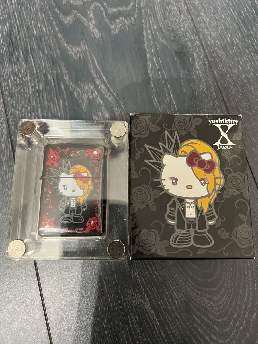 ヨシキティ zippo 新品未使用 ジッポー ライター XJAPAN ヨシキティ zippo 新品未使用 ジッポー ライター XJAPAN