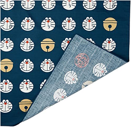 丸眞 風呂敷 ドラえもん 70×70cm フェイスドット 日本製 泉州産 綿100% 収納 エコバッグ 洗える 2905000900_画像2