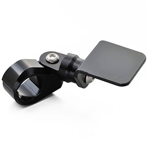 デイトナ バイク用 メーターステー φ22.2mmハンドル用 取付部40×40mm マルチメーターブラケット ブラック 97253_画像1