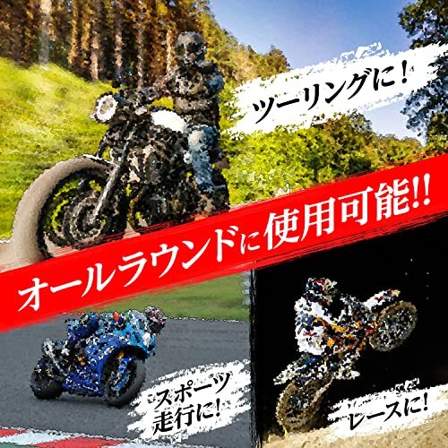 デイトナ PROGRIP(プログリップ) バイク用 グリップ ハンドル径φ22.2用 120mm 耐震ゲル エンド貫通 724タイプ レッド 9_画像3
