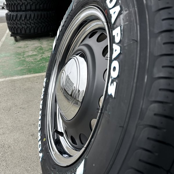 ハイエース 200系 レジアスエース 國産 車検対応 16インチ タイヤホイール4本セット ヨコハマ パラダ PA03 215/65R16C マットブラック