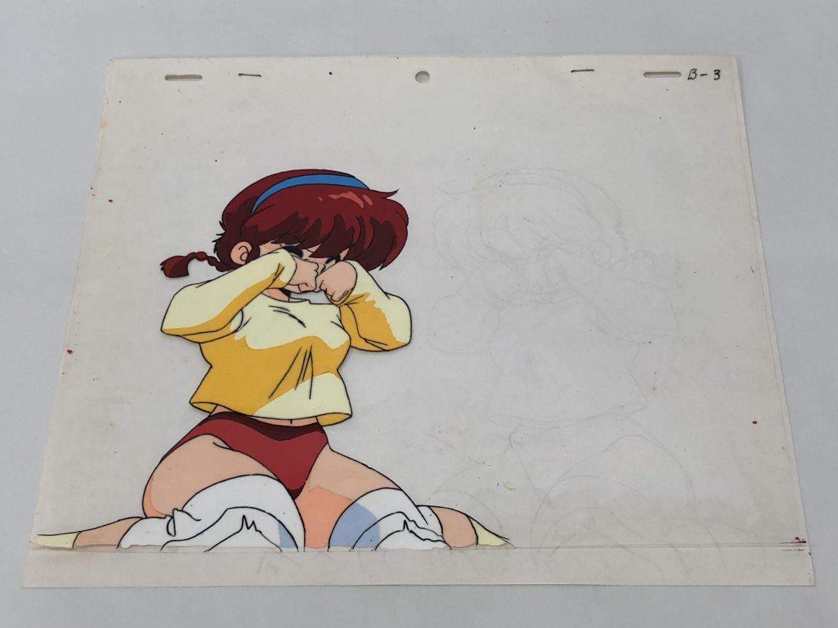 セル画 / らんま1/2 / 早乙女乱馬 女らんま / 縦約23cm×横約26.5 セル画 / らんま1/2 / 早乙女乱馬 女らんま / 縦約23cm×横約26.5