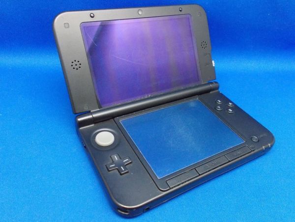 動作確認済 ニンテンドー3DS LL 本体 ブルーxブラック 任天堂 動作確認済 ニンテンドー3DS LL 本体 ブルーxブラック 任天堂