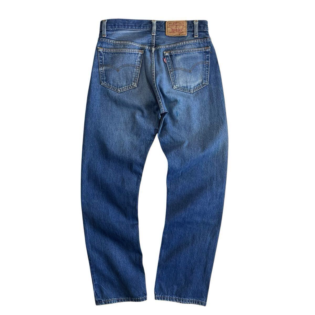 ハチマル☆オレンジ脇割り 80s USA製 Levis 501 W33L32 ハチマル☆オレンジ脇割り 80s USA製 Levis 501 W33L32