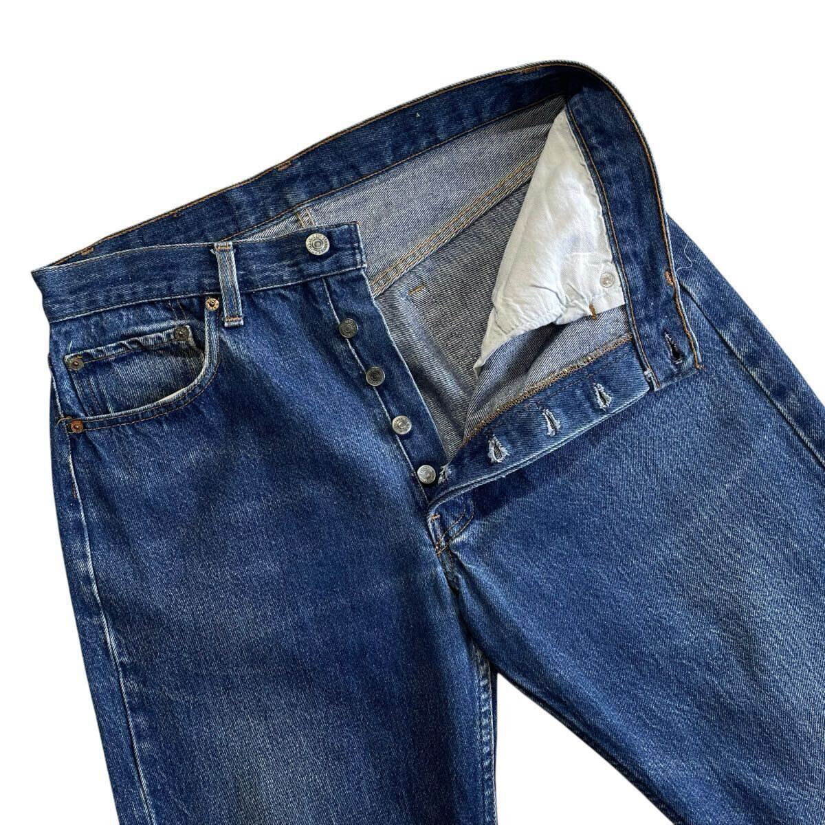 ハチマル☆オレンジ脇割り 80s USA製 Levis 501 W33L32 ハチマル☆オレンジ脇割り 80s USA製 Levis 501 W33L32