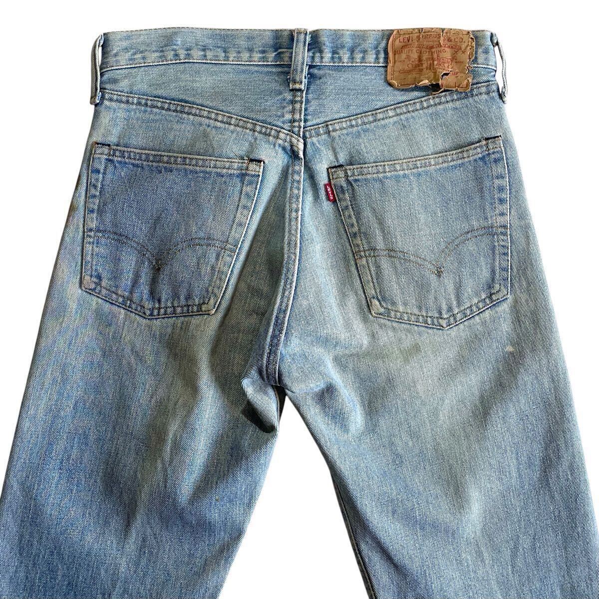 ヒゲ美色☆66前期 70s USA製 Levis 505 W30L33 オリジナル ヒゲ美色☆66前期 70s USA製 Levis 505 W30L33 オリジナル