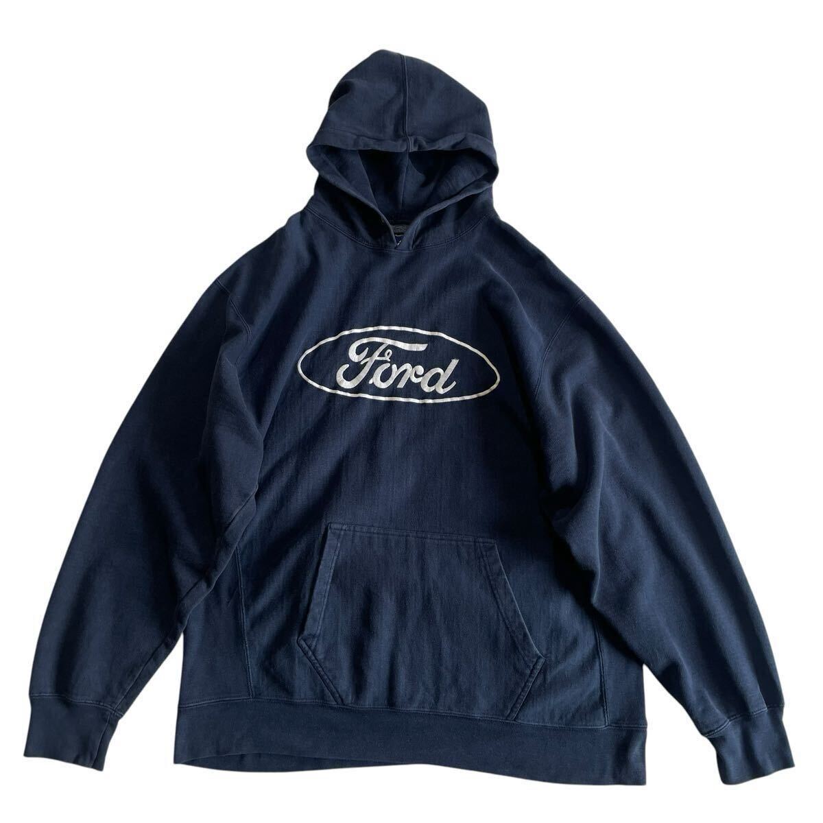 ビッグサイズ☆FORD STEVE&BARRY'S リバースウィーブ パーカー