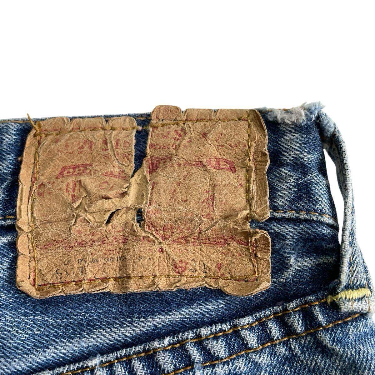 スレーキスタンプ☆66前期 70s USA製 Levis 501 W30L34 スレーキスタンプ☆66前期 70s USA製 Levis 501 W30L34