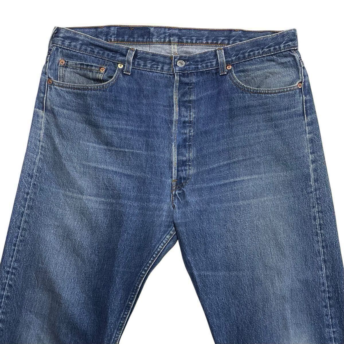 美色☆オレンジ脇割り 90s USA製 Levis 501 W42L32 オリジナル 美色☆オレンジ脇割り 90s USA製 Levis 501 W42L32 オリジナル