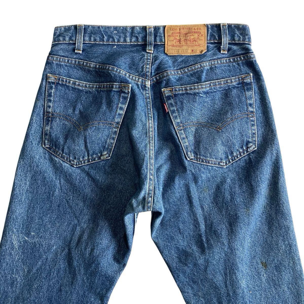 ハチマル☆80s USA製 Levis 505 W32L30 オリジナル ビンテージ ハチマル☆80s USA製 Levis 505 W32L30 オリジナル ビンテージ