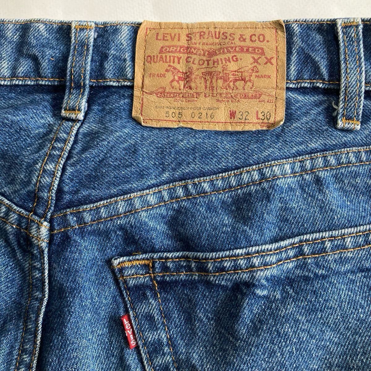 ハチマル☆80s USA製 Levis 505 W32L30 オリジナル ビンテージ ハチマル☆80s USA製 Levis 505 W32L30 オリジナル ビンテージ
