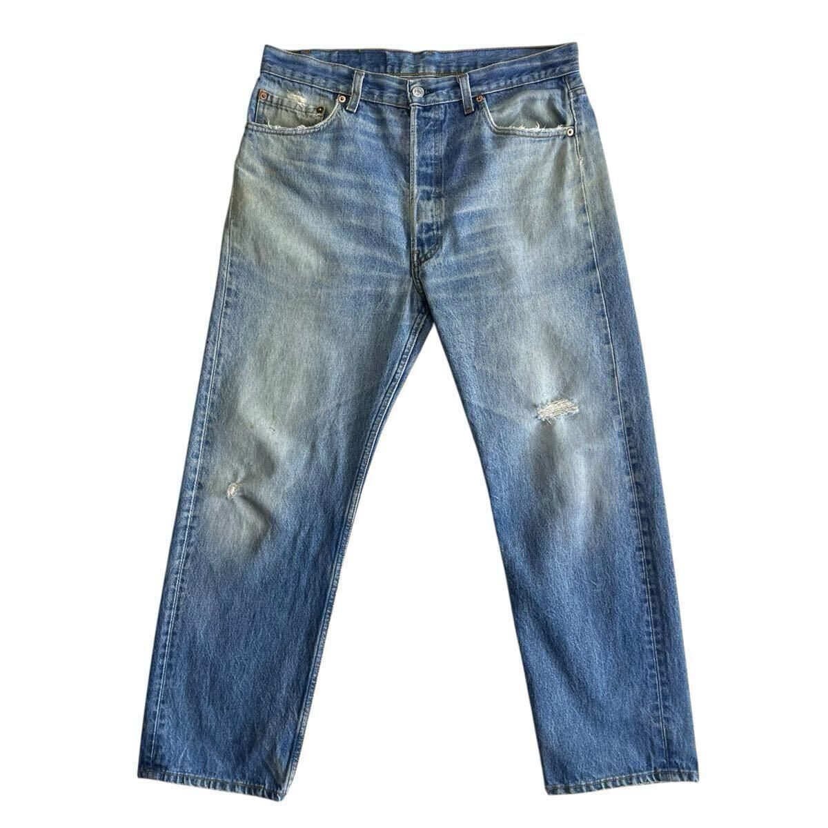 ヒゲ美色☆ゴールデンサイズ 80s 90s USA製 Levis 501 W36L30 ヒゲ美色☆ゴールデンサイズ 80s 90s USA製 Levis 501 W36L30