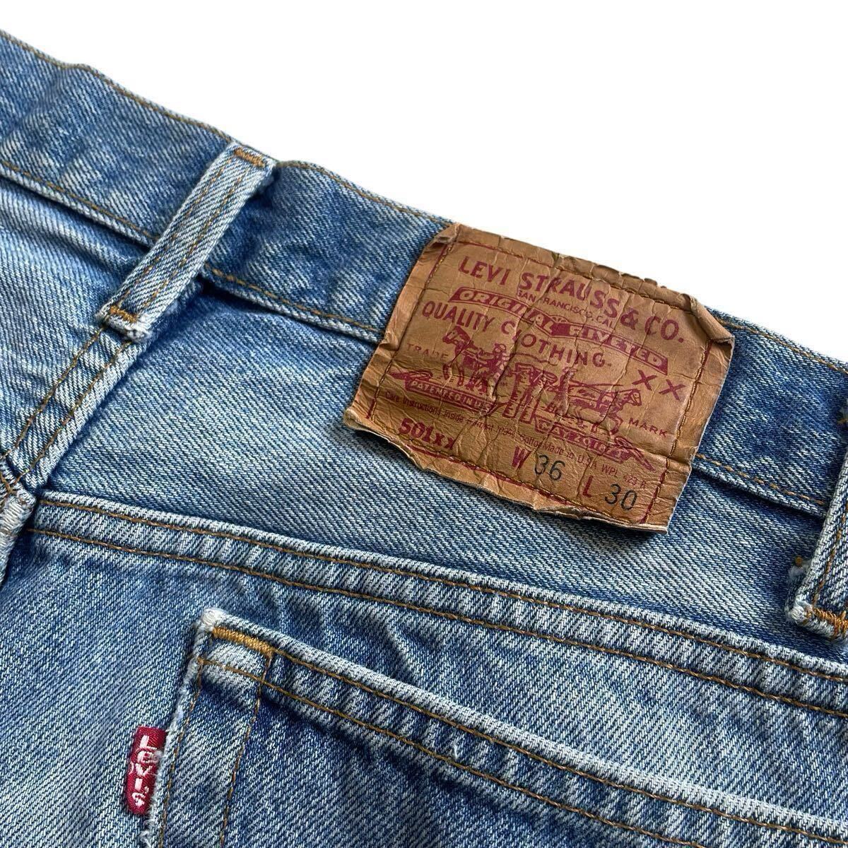 ヒゲ美色☆ゴールデンサイズ 80s 90s USA製 Levis 501 W36L30 ヒゲ美色☆ゴールデンサイズ 80s 90s USA製 Levis 501 W36L30