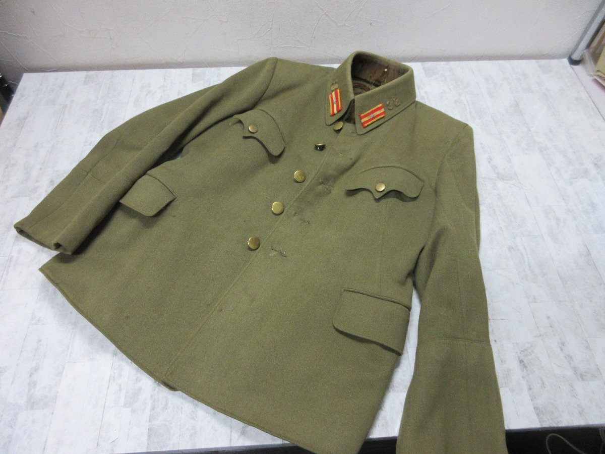 日本軍 軍服 陸軍少尉 三式 襟章 当時物 詳細不明 f 日本軍 軍服 陸軍少尉 三式 襟章 当時物 詳細不明 レトロ 【星