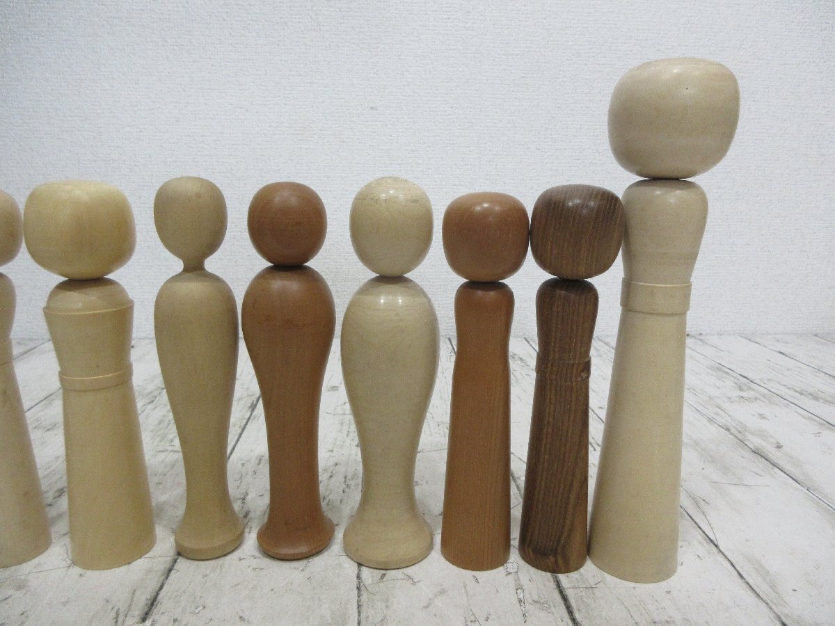 キナキナさま　2点おまとめ キナキナさま 2点おまとめ こけし キナキナ坊 6本セット