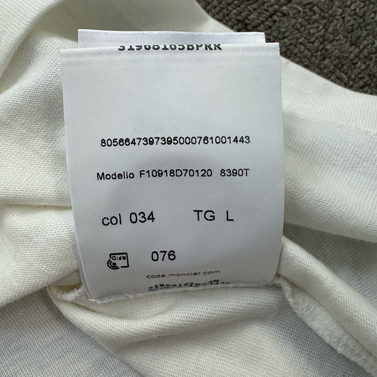 15『極美品・最高峰』 MONCLER モンクレール メンズ ビッグロゴ 15『極美品・最高峰』 MONCLER モンクレール メンズ ビッグロゴ