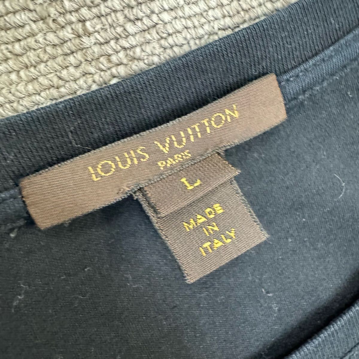 98『極美品・最高峰』 LOUIS VUITTON ヴィトン メンズ ロゴ刺繍 98『極美品・最高峰』 LOUIS VUITTON ヴィトン メンズ ロゴ刺繍