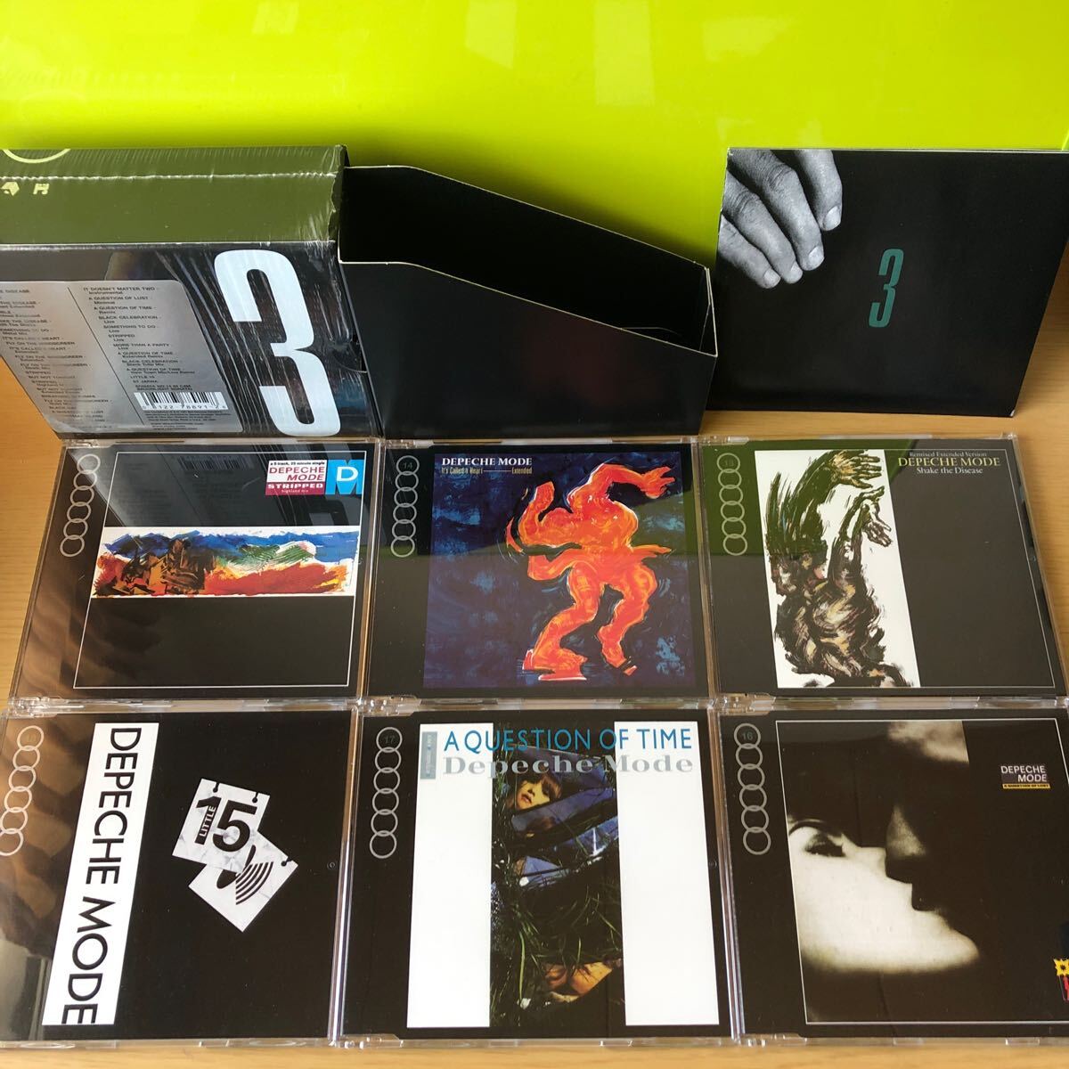 DEPECHE MODE / デペッシュ・モード/SINGLES BOX 1- 6 SET