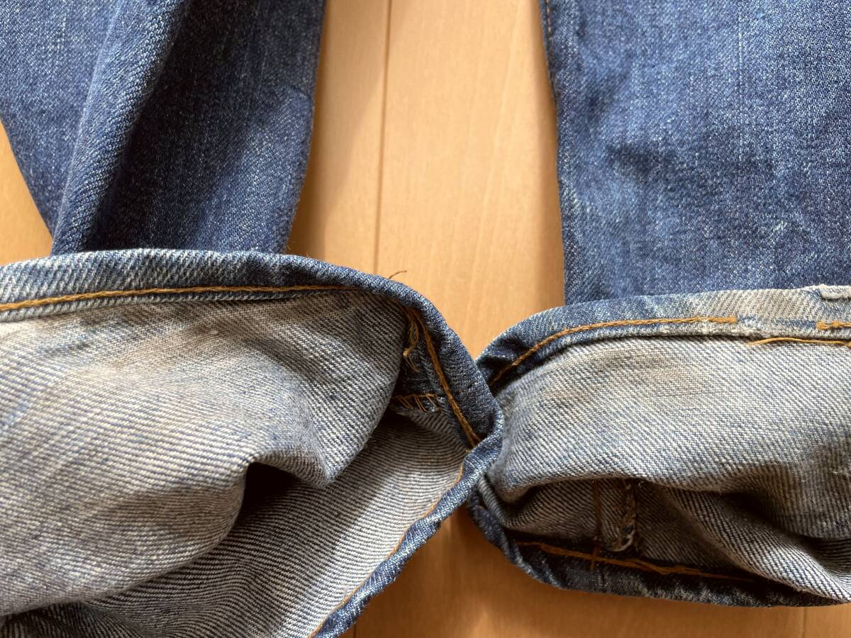 505 66 前期 濃紺 シングル W36 501 ビッグE S Aタイプ XX 赤耳 505 66 前期 濃紺 シングル W36 501 ビッグE S Aタイプ XX 赤耳
