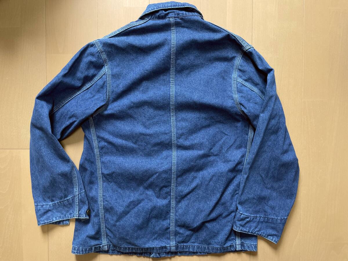 80s USA製 Carhartt デニム カーハート カバーオール チョア 80s USA製 Carhartt デニム カーハート カバーオール チョア
