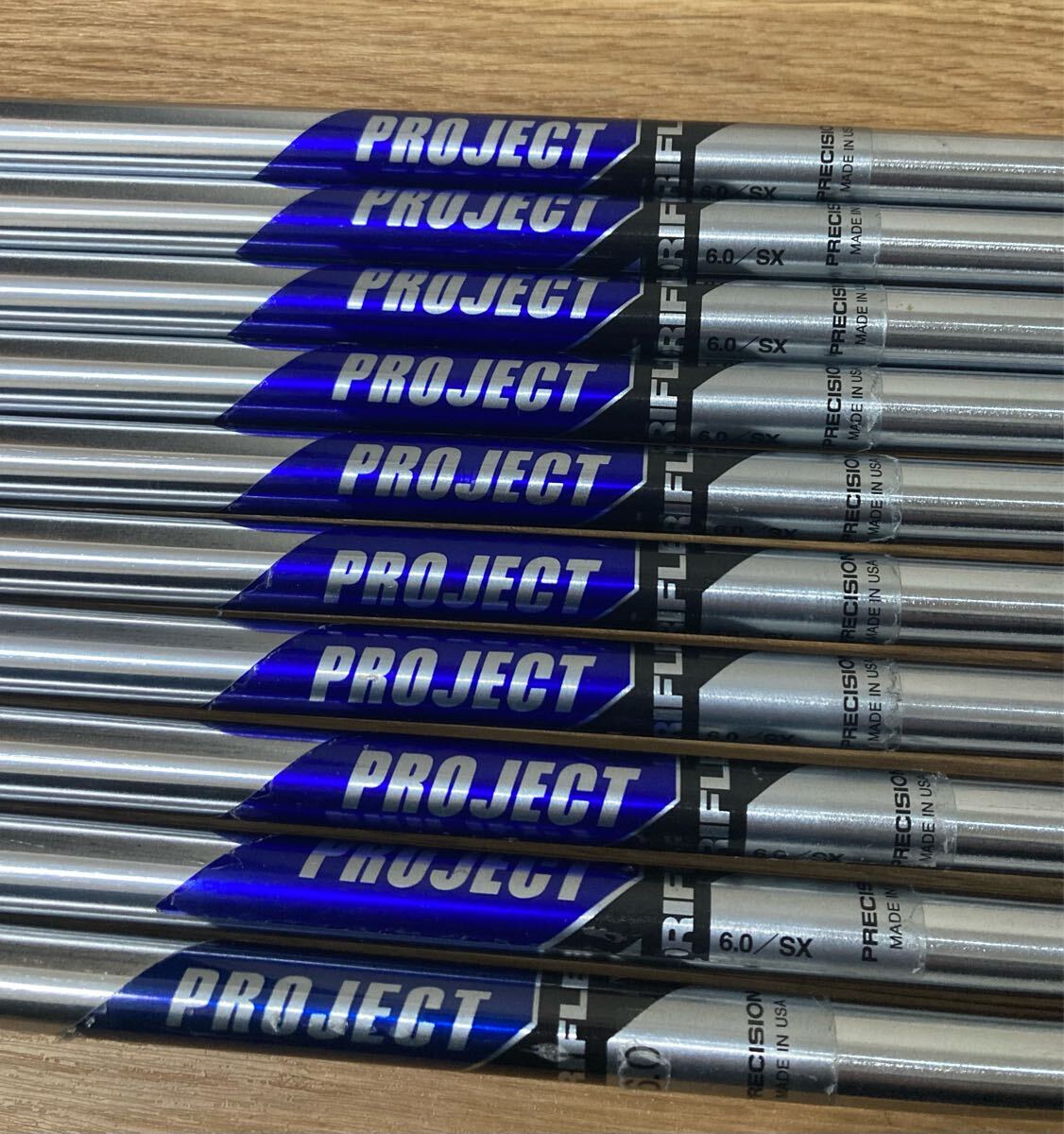 プロジェクトX rifle 6.0 sx サテン レア アイアン用シャフト PROJECT X