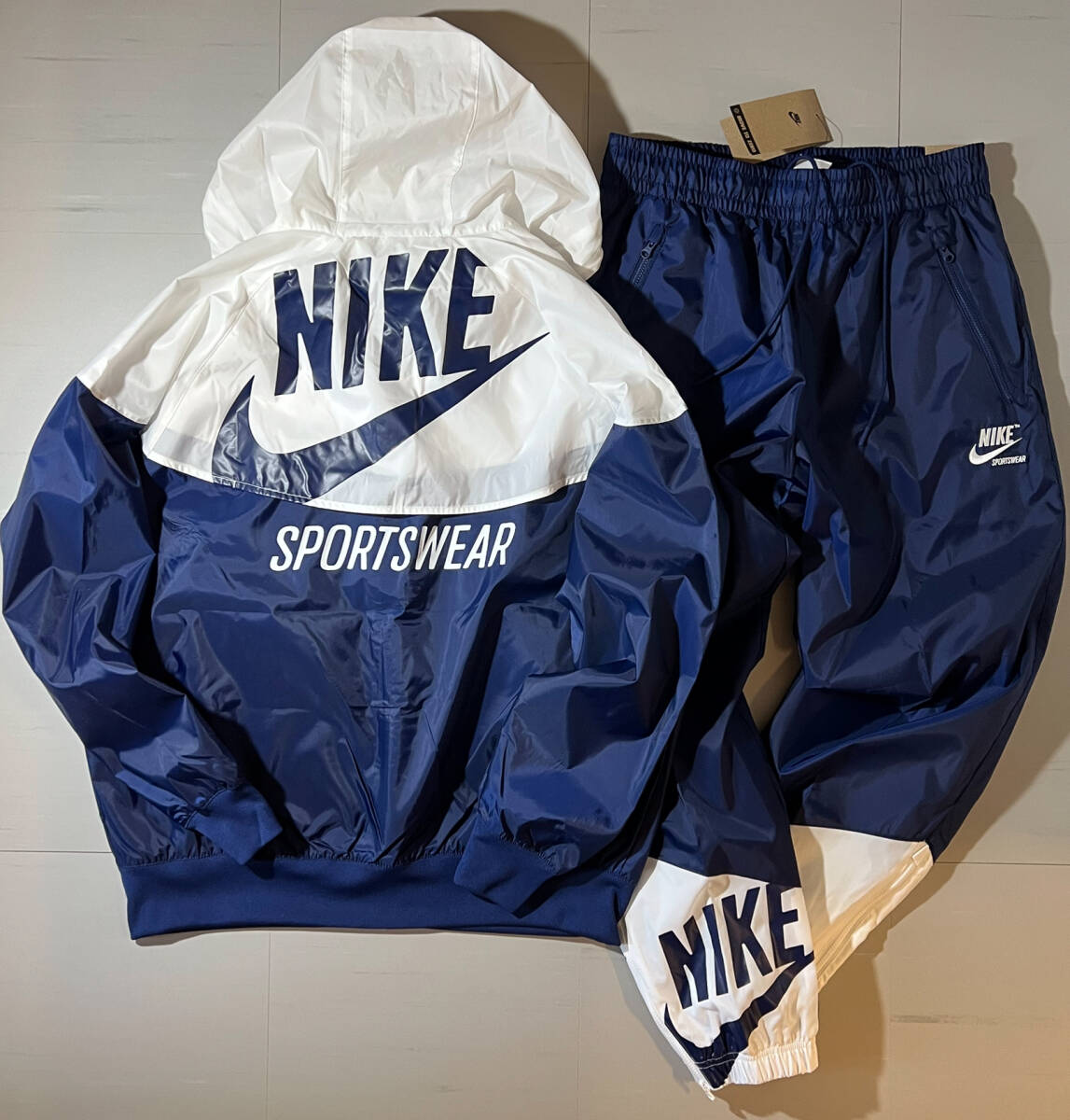 NIKE□ナイキ〔L〕上下セット パーカー パンツ ウインド NIKE□ナイキ〔L〕上下セット パーカー パンツ ウインド