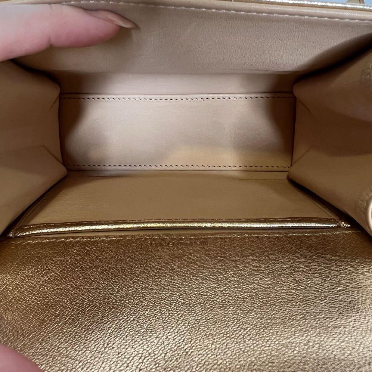 DELVAUX Dell vo-[ превосходный товар ] язык pe-to Mini сумка на плечо 