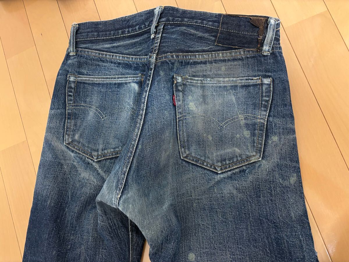 50年代 激色落ち Levi's 501XX オリジナル 革パッチ期(W32 50年代 激色落ち Levi's 501XX オリジナル 革パッチ期(W32