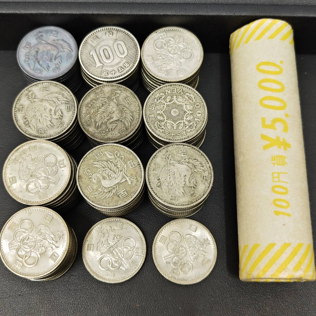 ○○#7125【日本銀貨】100円銀貨 152枚 おまとめ 大量 銀貨 稲穂 ○○#7125【日本銀貨】100円銀貨 152枚 おまとめ 大量 銀貨 稲穂
